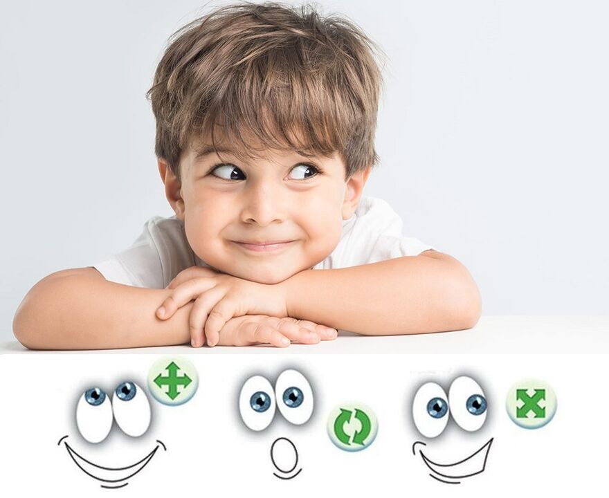 gimnasia visual para baja visión para niños